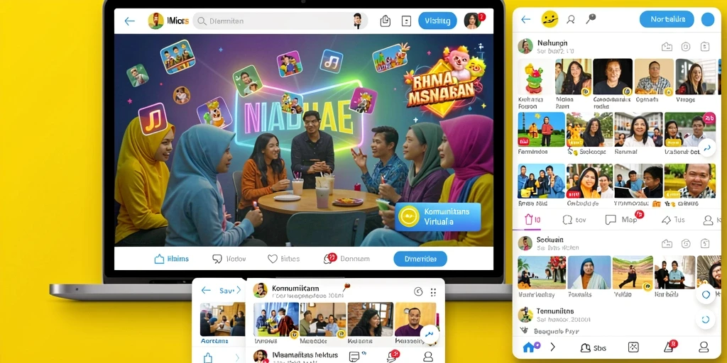 Mode multiplayer yang penuh dengan keseruan.