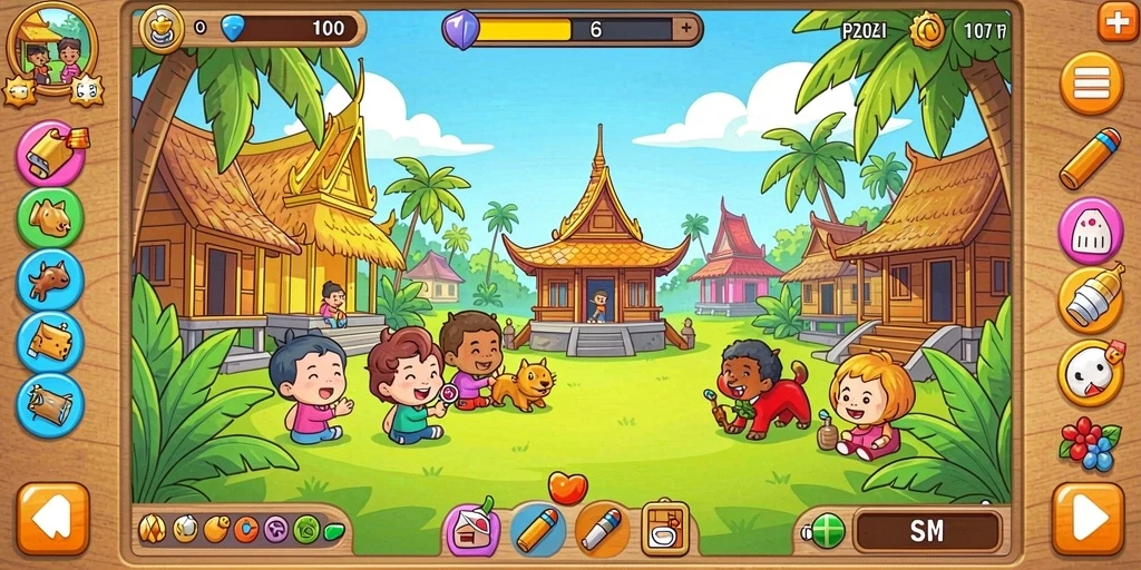 Screenshot memperlihatkan sistem reward yang memuaskan bagi para pemain.