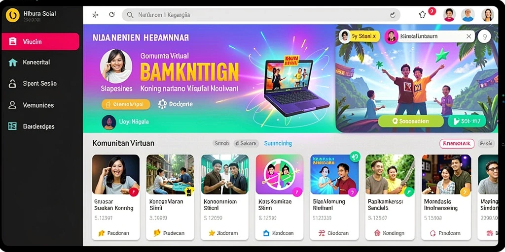 Tantangan harian yang memberi hadiah menarik.