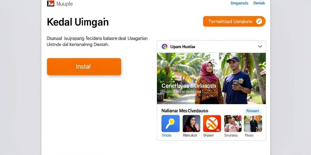 Screenshot memperlihatkan interaksi multiplayer dengan teman.