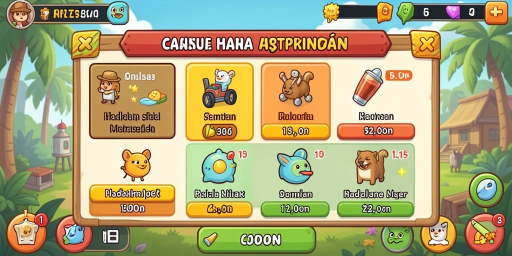 Screenshot menunjukkan grafik menakjubkan dari dunia TOKYO77.