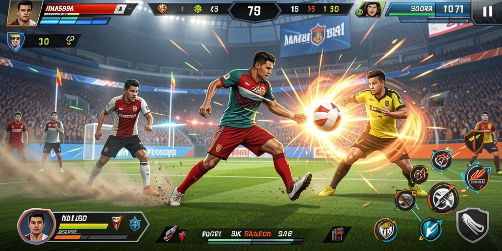 Tangkapan layar ini menampilkan fitur interaksi sosial antar pemain.