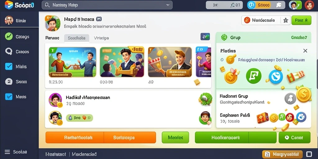 Mode multiplayer yang mengasyikkan untuk bermain bersama teman.