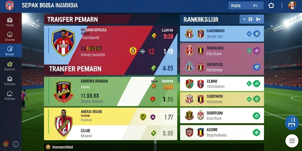 Tangkapan layar dari menu utamanya yang mudah dinavigasi.